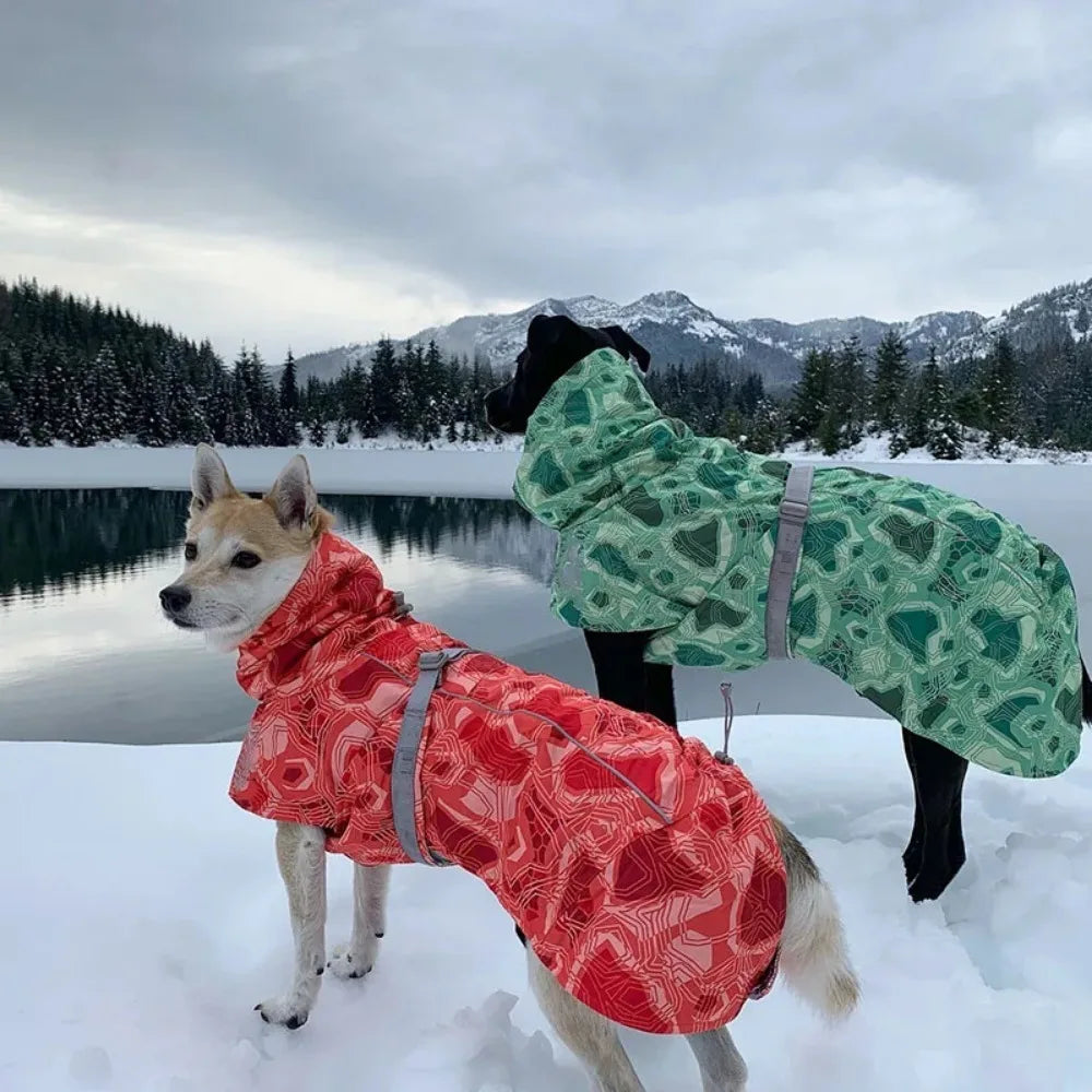 Pet Winter Clothing Medium and Large Sizes Waterproof Ultralight Wear Resistant Clothing Ski Suit Beautiful Pet Warmth Products