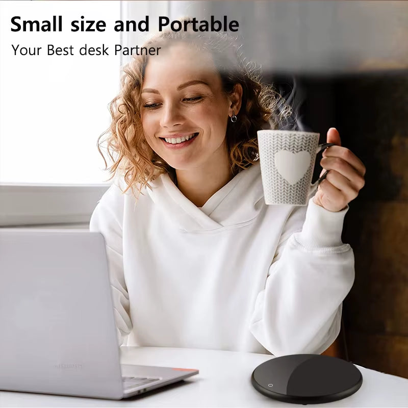 Cup Heater USB Coffee Mug Warmer Electric Milk Tea Cup Heating Coaster Cup Warmer for Home Office USB Desk Cup Warmer