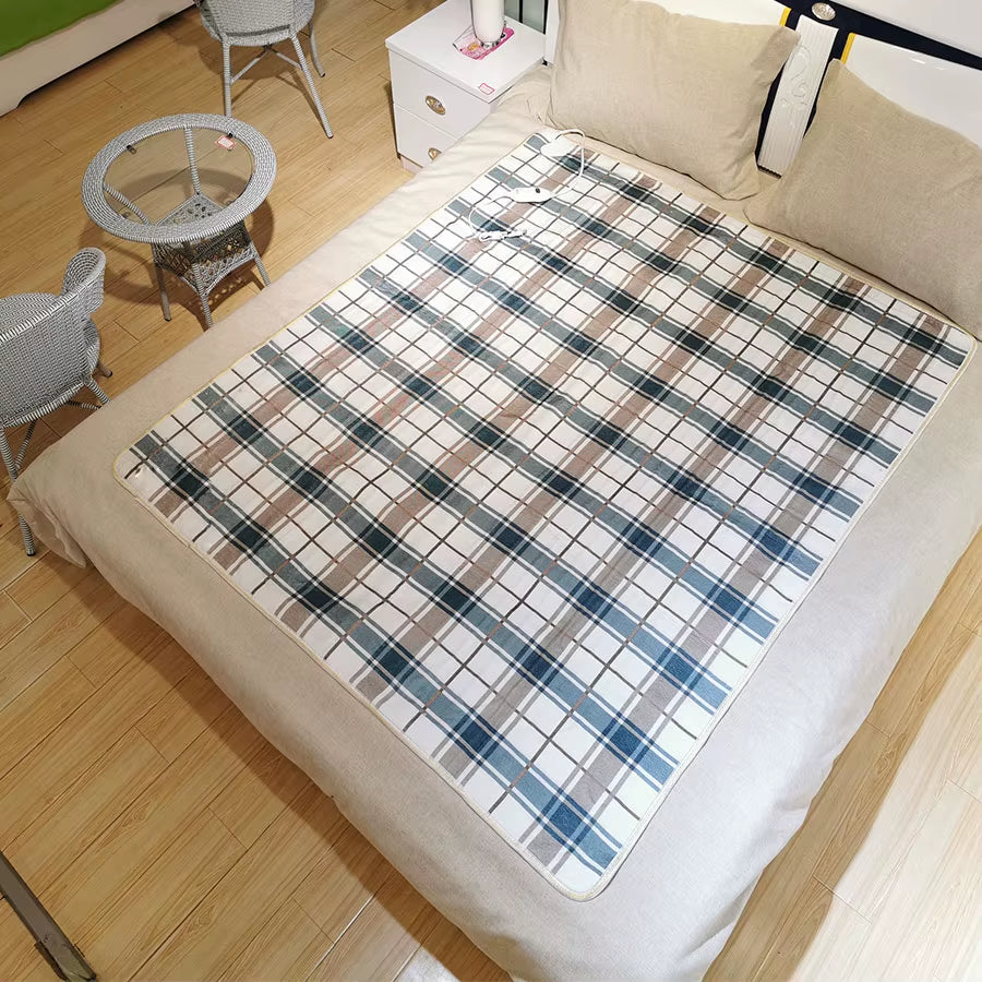 Electric Blanket 110/220V Automatic Protection Type Thickening Electric Blanket Body Warmer Heated Blanket Electric Mat Carpet