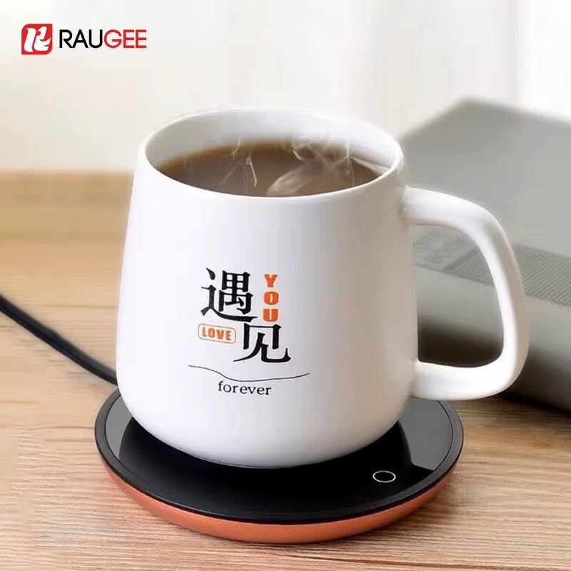 Cup Heater USB Coffee Mug Warmer Electric Milk Tea Cup Heating Coaster Cup Warmer for Home Office USB Desk Cup Warmer