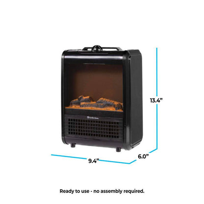 1200-Watt Electric Ceramic Space Heater with Carry Handle