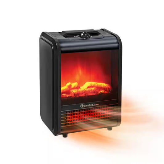 1200-Watt Electric Ceramic Space Heater with Carry Handle