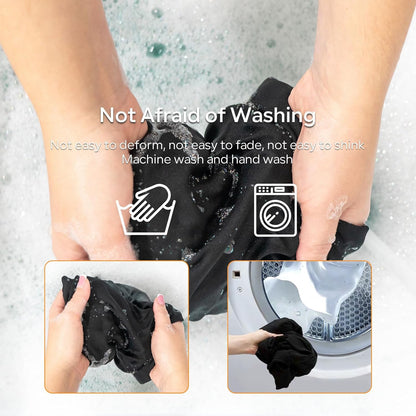 Heated Ski Mask Balaclava for Men & Women, Electric Heated Face Mask,Winter Outdoor Black Windproof